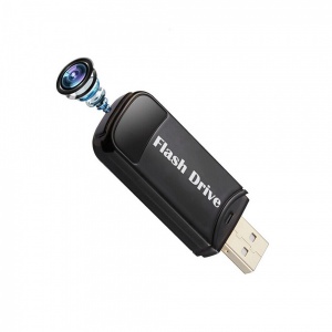 Flash Drive Spy Video Recorder Camera with Touch Control 32GB